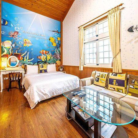 Fish House 宜蘭獨棟別墅 戲水池 生態diy 安農溪自行車 Apartman Tungsan Kültér fotó