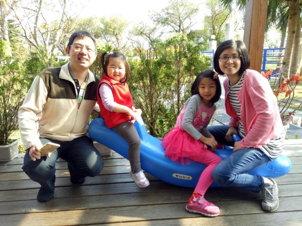 Fish House 宜蘭獨棟別墅 戲水池 生態diy 安農溪自行車 Apartman Tungsan Kültér fotó