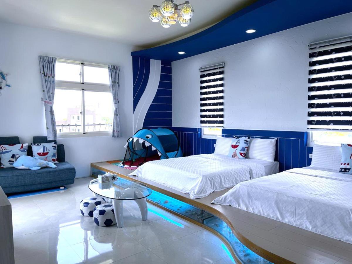 Fish House 宜蘭獨棟別墅 戲水池 生態diy 安農溪自行車 Apartman Tungsan Kültér fotó